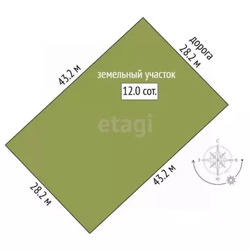 Участок в Мордовия, с. Лямбирь ул. Темниковская (12.4 сот.)