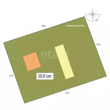 Участок в Алтай, Майминский район, с. Манжерок, Новостройка мкр  (10.0 ...