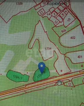 Участок в Вологодская область, д. Ерофейка  (24400.0 сот.)