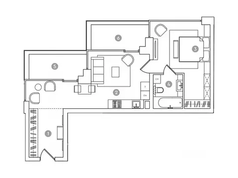 Офис в Москва просп. Академика Сахарова, 7 (66 м)