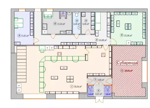 Торговая площадь в Москва Волоколамское ш., 56К1 (29 м)