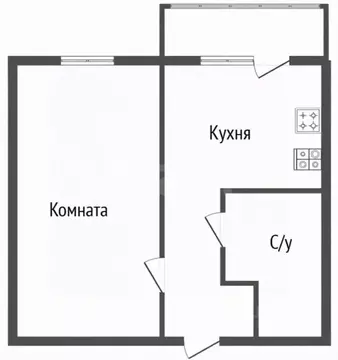 1-к кв. Ярославская область, Ярославль ул. Здоровья, 16 (28.5 м)