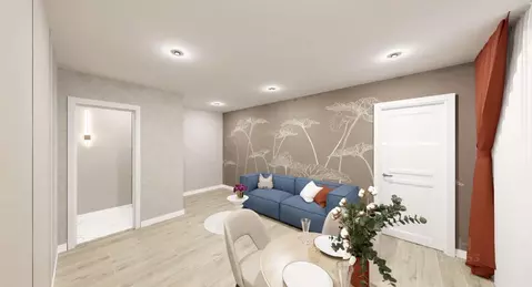 2-к кв. Омская область, Омск ул. Рождественского, 3А (48.0 м)