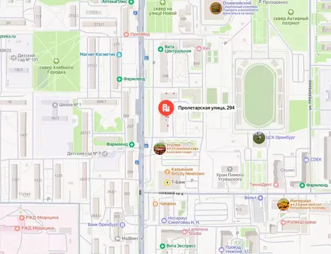 Свободной планировки кв. Оренбургская область, Оренбург Пролетарская ...