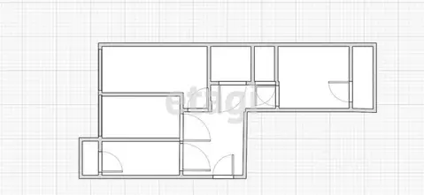 3-к кв. Костромская область, Нерехтский район, Воскресенское с/пос, ...