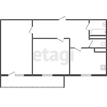 2-комнатная квартира: Белгород, Академическая улица, 23А (81 м)