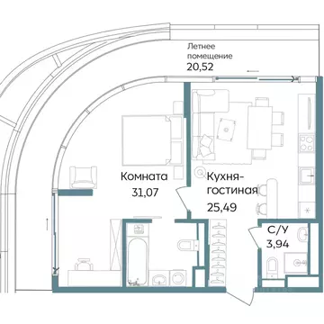 2-к кв. Крым, Саки ул. Морская (81.02 м)