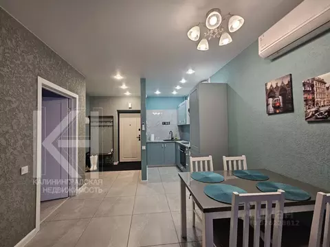 1-к кв. Калининградская область, Калининград Закатная ул., 29к2 (42.0 ...