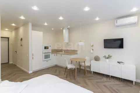 Студия Тюменская область, Тюмень ул. Краснооктябрьская, 8 (33.3 м)