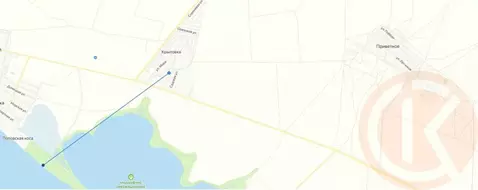 Участок в Сакский район, Штормовское сельское поселение, село ...