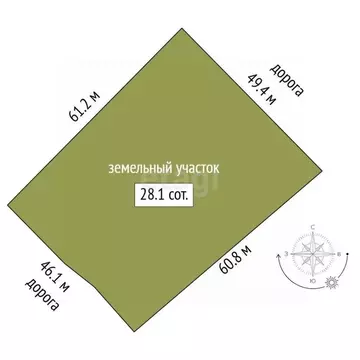 Участок в Башкортостан, Бирский район, Кусекеевский сельсовет, д. ...