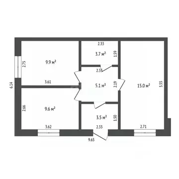 Таунхаус в Ростовская область, Аксайский район, Большелогское с/пос, ...