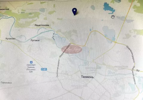 Участок в Тюменская область, Тюмень ул. Омутинская (220.0 сот.)