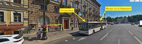 Торговая площадь в Санкт-Петербург Невский просп., 184 (57 м)