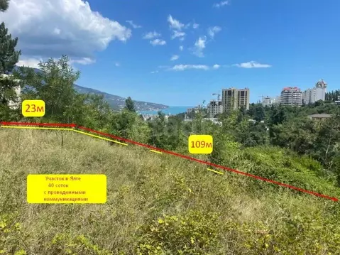 Участок в Крым, Ялта ул. Блюхера (40.0 сот.)