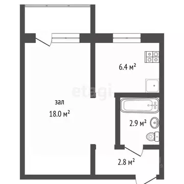 1-к кв. Башкортостан, Стерлитамак Шахтау мкр, ул. Карла Либкнехта, 2 ...