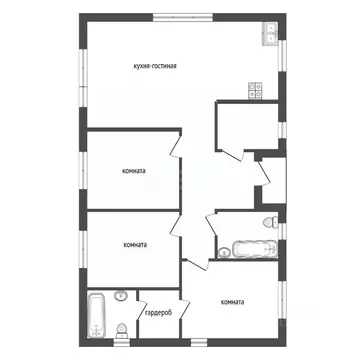 Дом в Воронежская область, Воронеж ул. Генерала Шатилова, 43 (91 м)