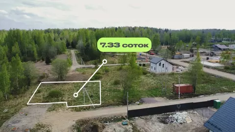 Участок в Ленинградская область, Ломоносовский район, Пениковское ...