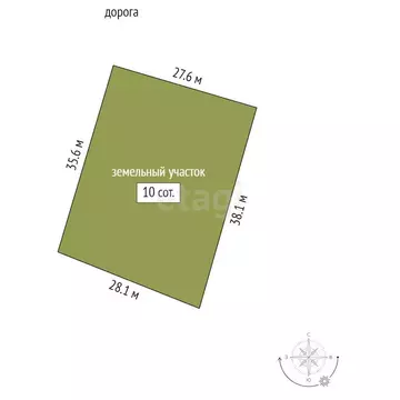 Участок в Пионерское, улица Тахта-Джами (10 м)