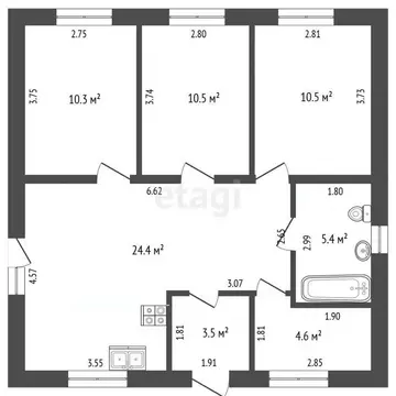 Дом в Тюменская область, Тюмень Садовое товарищество Липовый остров, ...