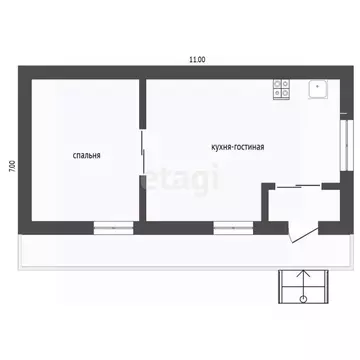 Дом в Тюменская область, Тюмень Салют СНТ, ул. Садовая (74 м)